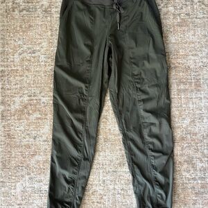 Lululemon Olive Green Jogger Pants